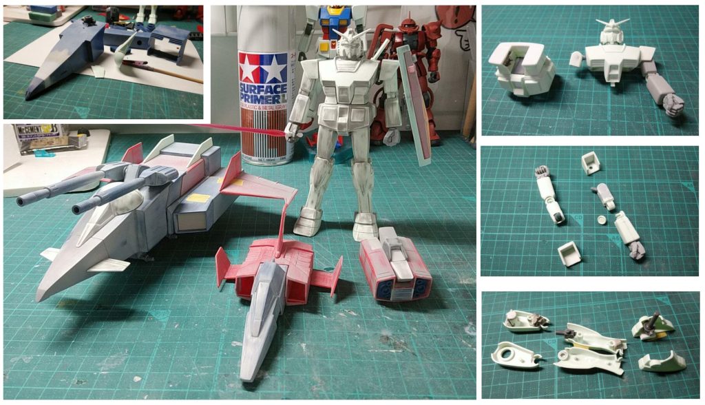 サフ前状態と製作過程です。完成に約8ヶ月も掛かってしまいましたが、小学生の頃のリベンジ完了で大満足です。長々とご覧いただきありがとうございました。