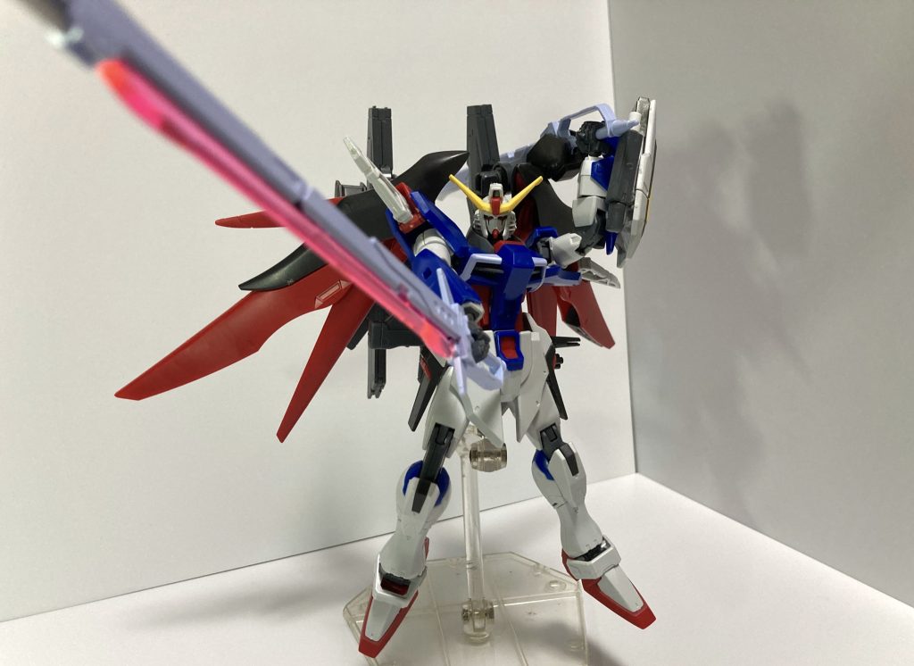 アロンダイト×2本バックパックは完全にデスティニーインパルスを意識してます