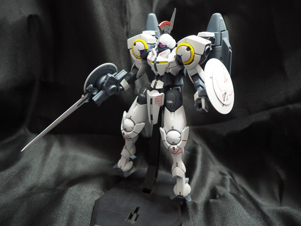 装備状態。後ろ重すぎて自立できません。