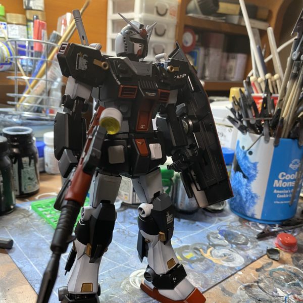 ＭＧ　プロトタイプガンダム　(ＵＶレジン、塗装リカバリーまとめ)