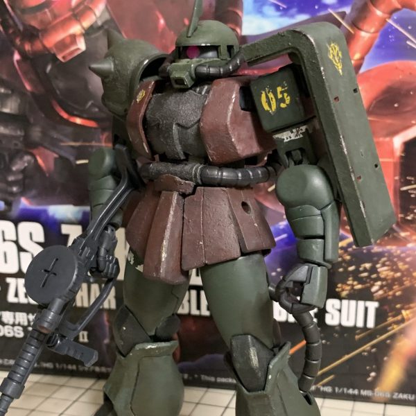 HGUC シャア専用ザク