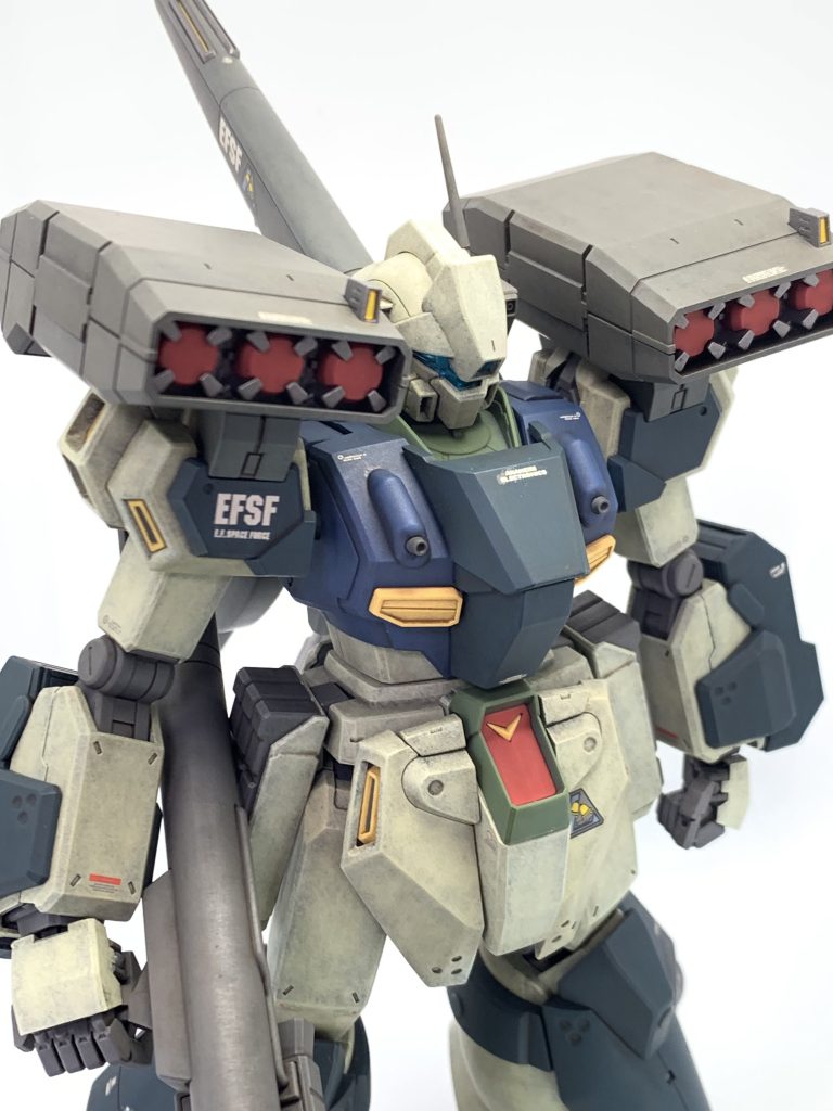 清潔感は残したかったので、軽いウォッシングのみでウェザリングはしていません😅