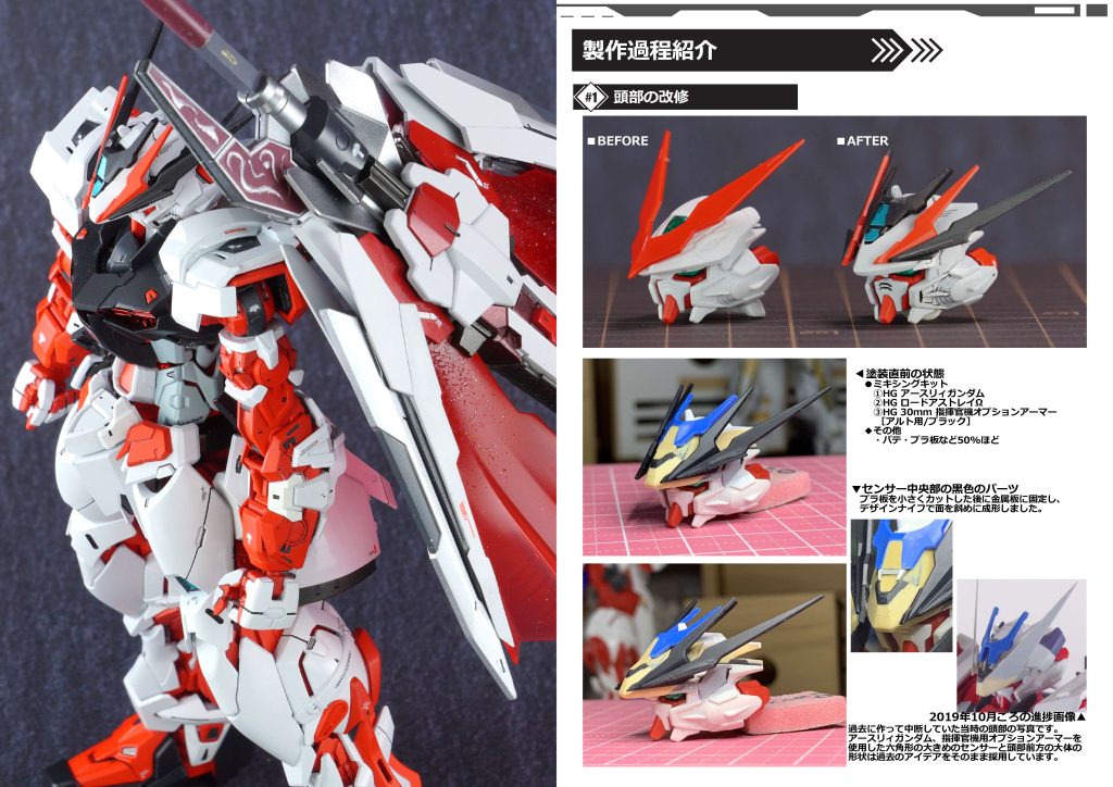 頭部の改修についてまとめました!