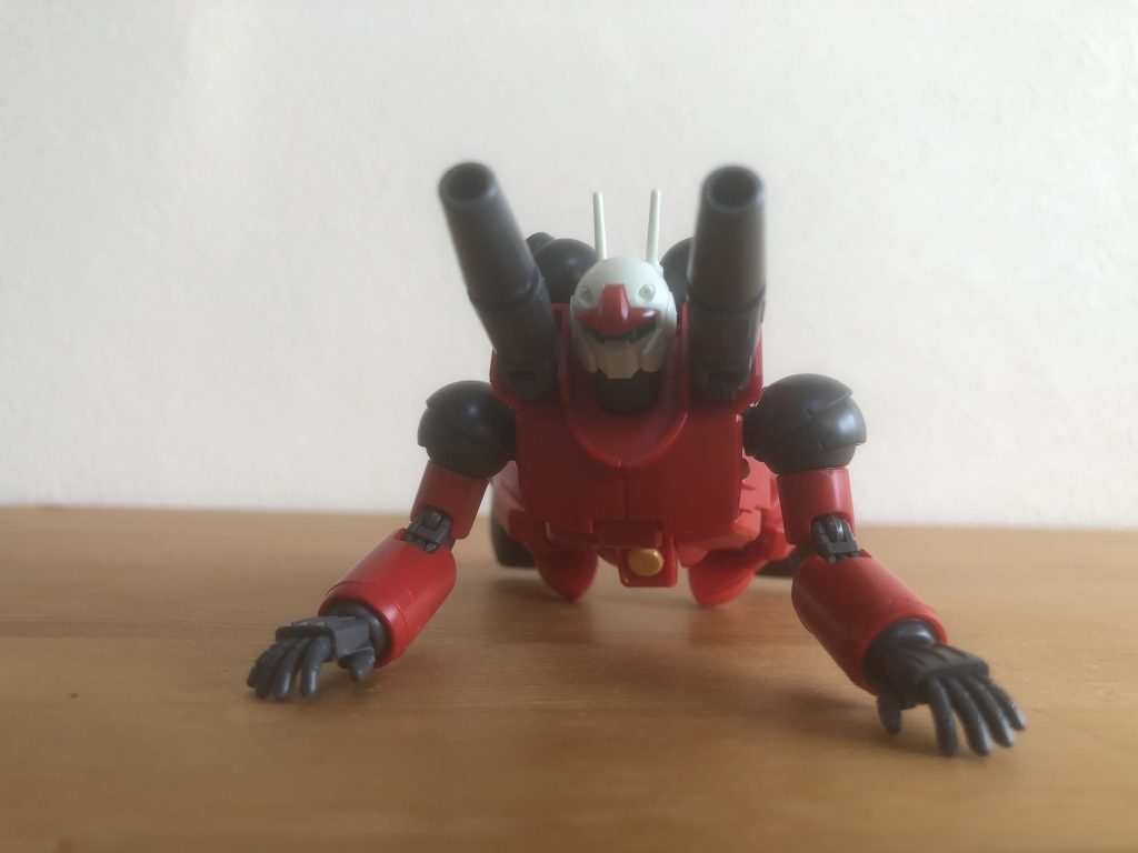 定番のポーズ。うてよーうてよーうてよー。