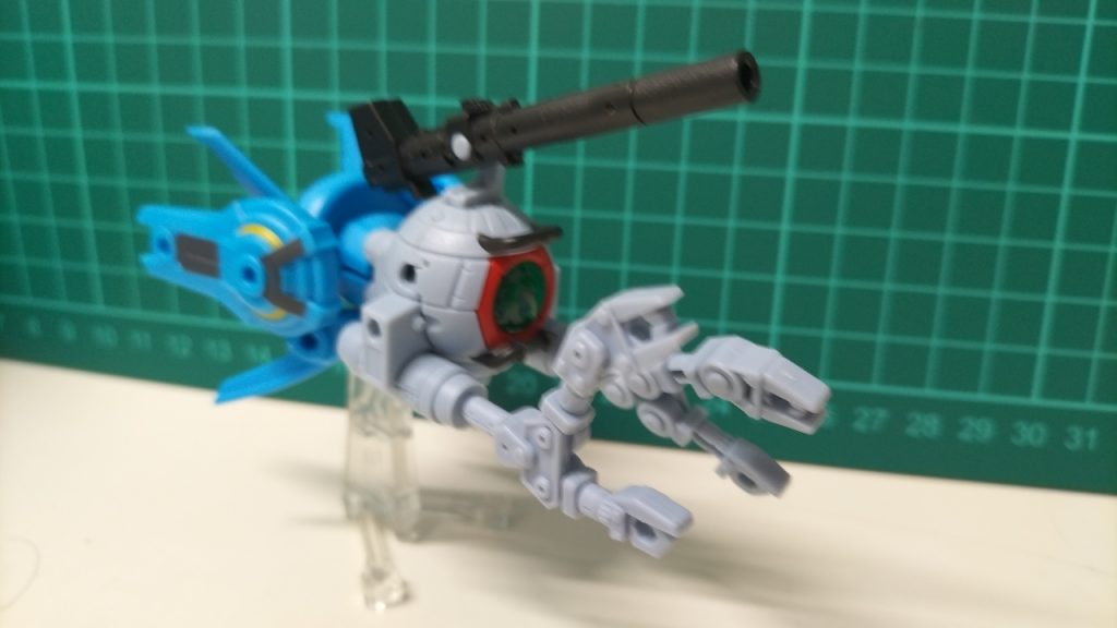 ツノ(大砲)が生えたよ♪お手々も生えたよ♪