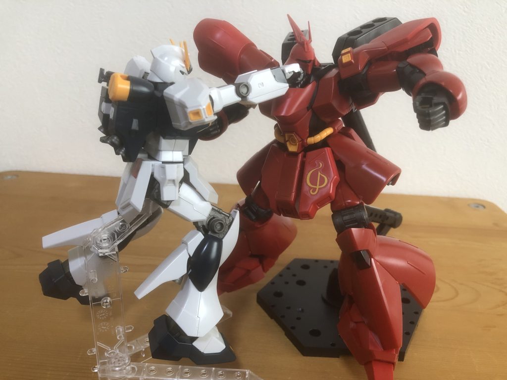 アムロパーンチ！殴り合い宇宙。