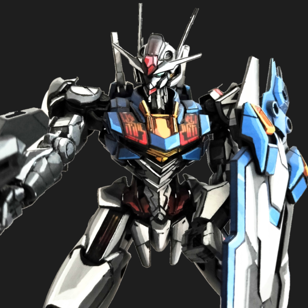 HG ガンダムエアリアル   イラスト風塗装