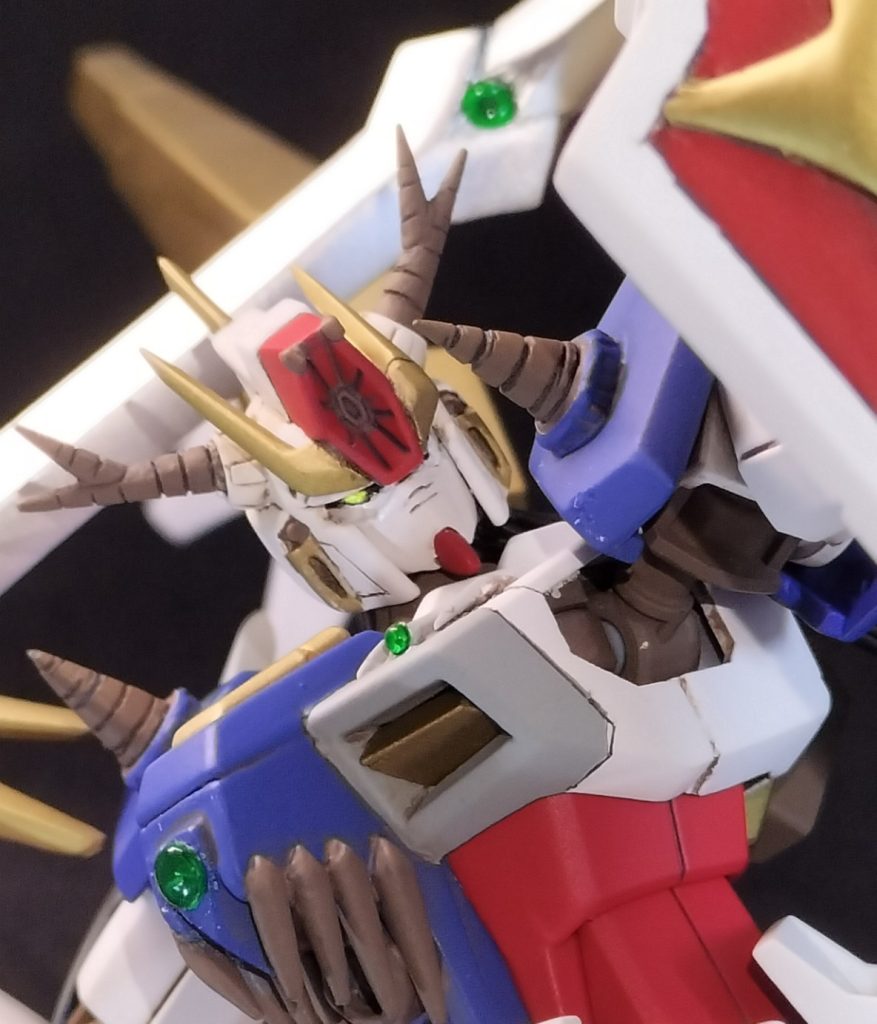 ガチっとしたリアルタイプというよりは、SDをそのまんま引き伸ばした感じを目指して作りました