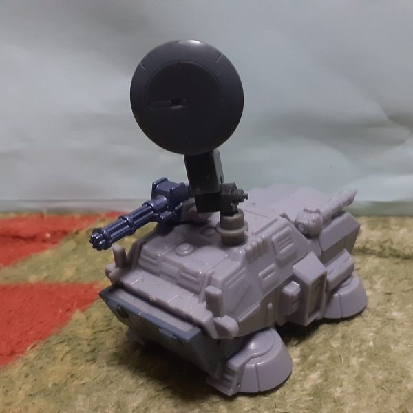 ホバートラックにレドーム付けてみました