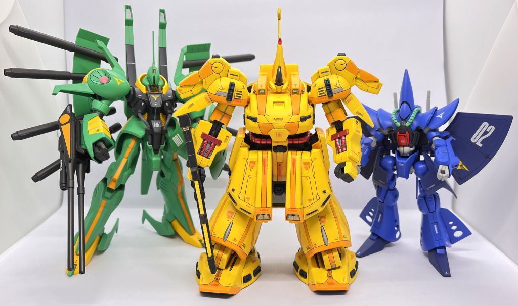 御三家やっと揃いました