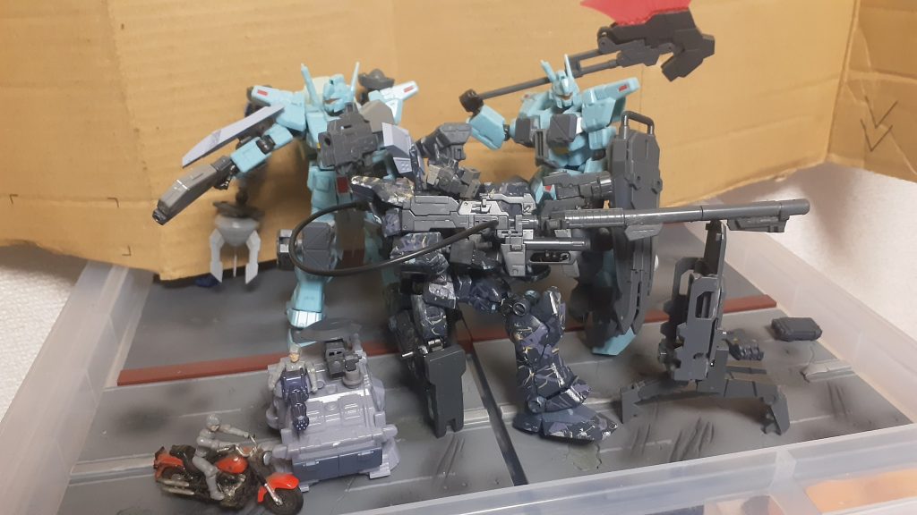 みたいな感じではじめてみました、水中仕様もあるのでのせてみました