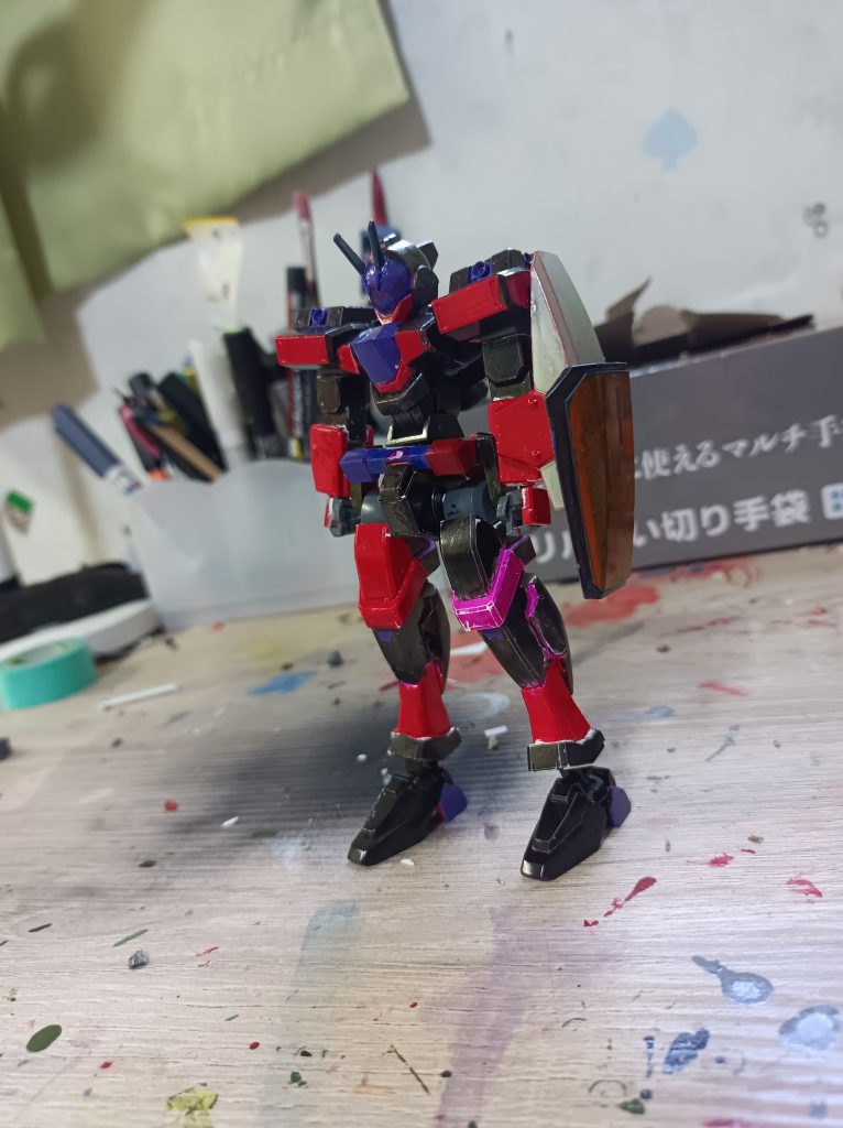 全体図です！特に改造はしておらず塗装に全身全霊をかけましたw