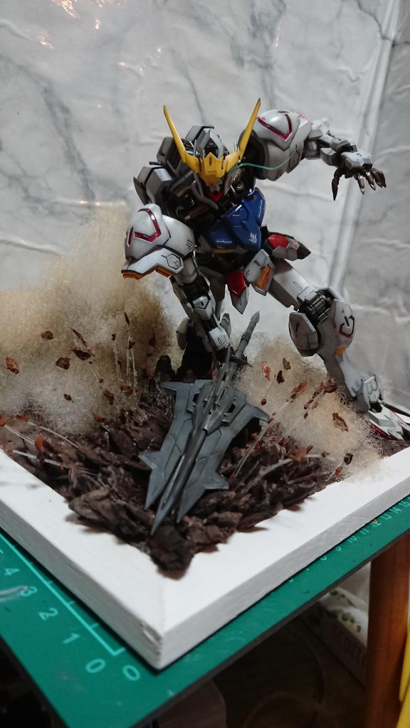 本当に飛び散りにこだわりました