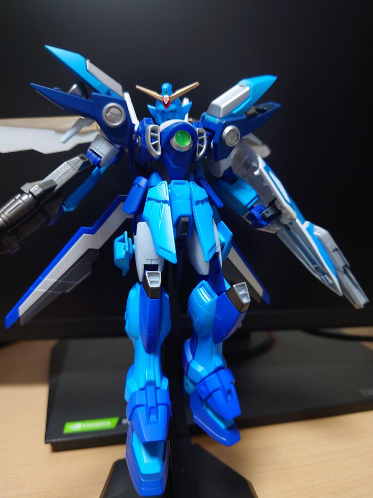 ウイングといえばやはりこのいつものポーズ。芸が無いですが個人的にこのポーズははずせない（；＾ω＾）