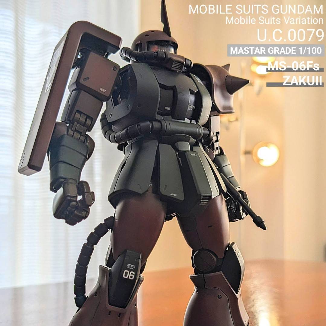 MGガルマ専用ザク｜schiele27さんのガンプラ作品｜GUNSTA（ガンスタ）