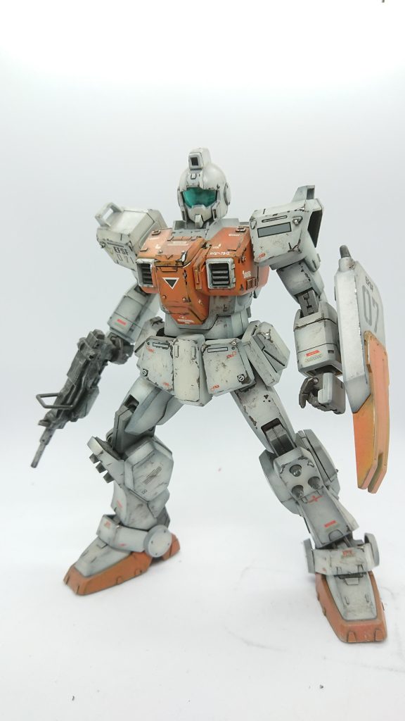 陸戦ジム、親友が08小隊すきで一緒に作成した記憶がありますたのしかったな