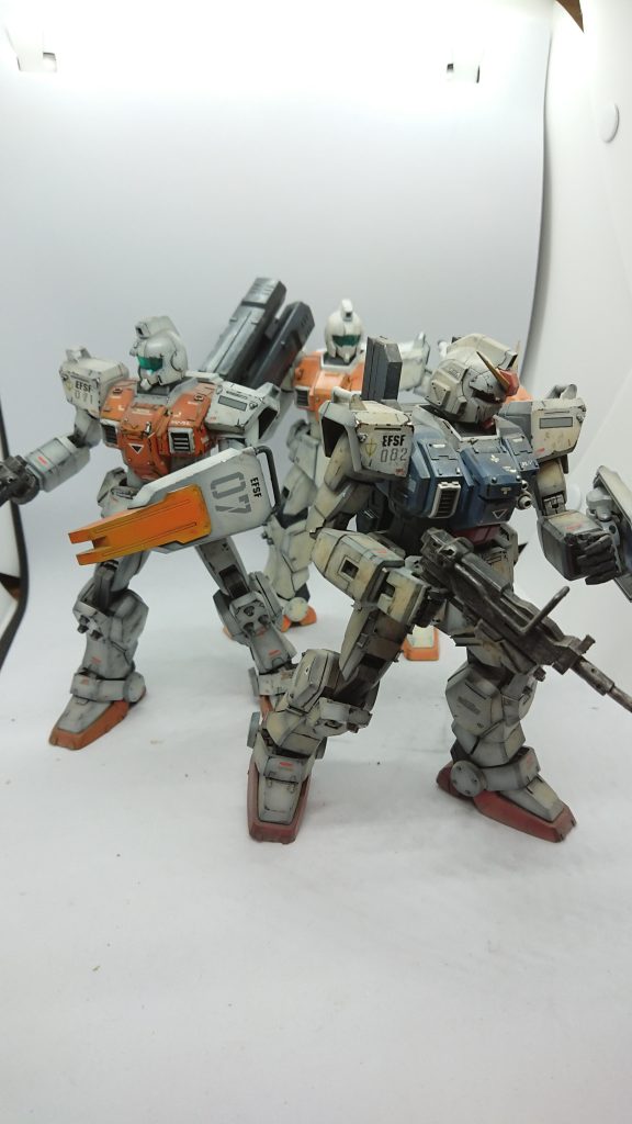 陸戦部隊は3機つくりました