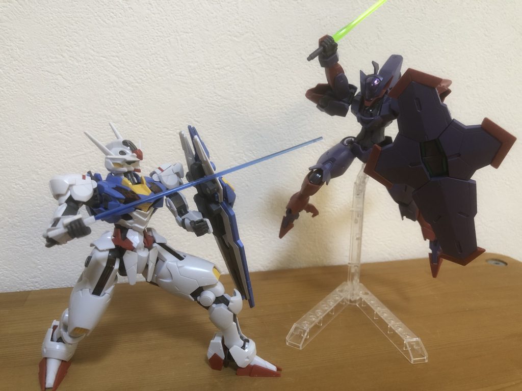 エアリアルと対決。