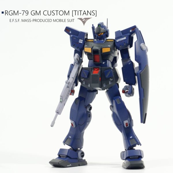 HGUC 1/144 ジムカスタム ティターンズ仕様