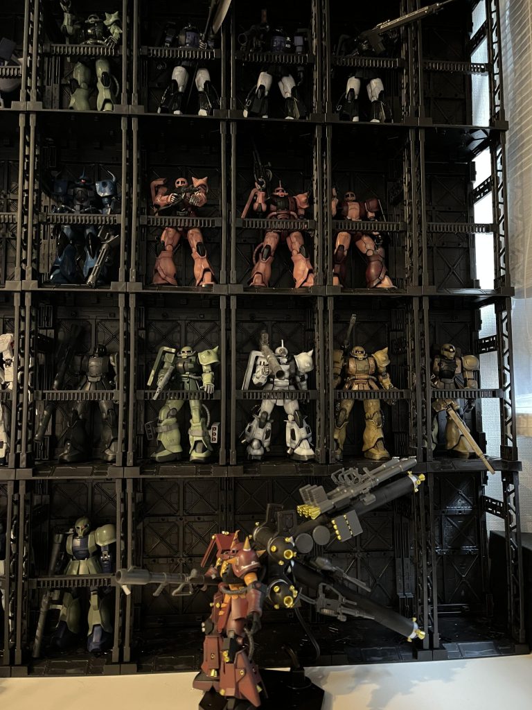 収納予定のザクマンションの入居状況というか、マンションを少々リフォームしないとこの方入居出来ない💦