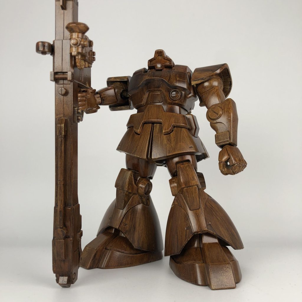 木目調G3＋シャアドム–4枚目/制作者：@plamocross