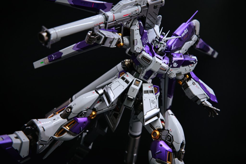RG 1/144 Hi-νガンダム + TLX メタルフレーム–5枚目/制作者：SONG_SION