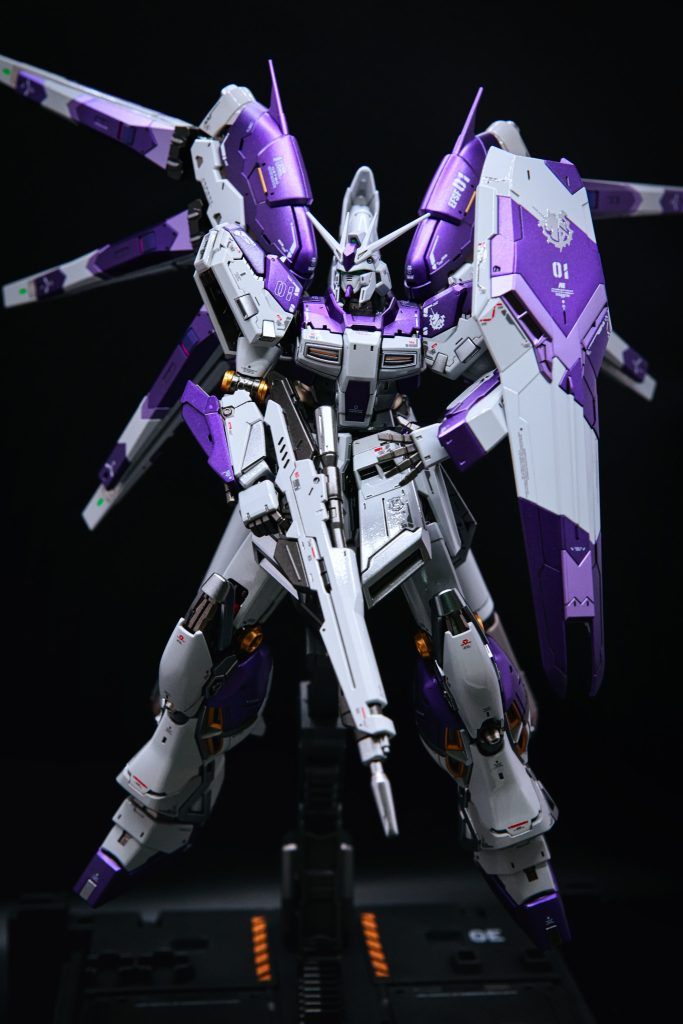 RG 1/144 Hi-νガンダム + TLX メタルフレーム–4枚目/制作者：SONG_SION