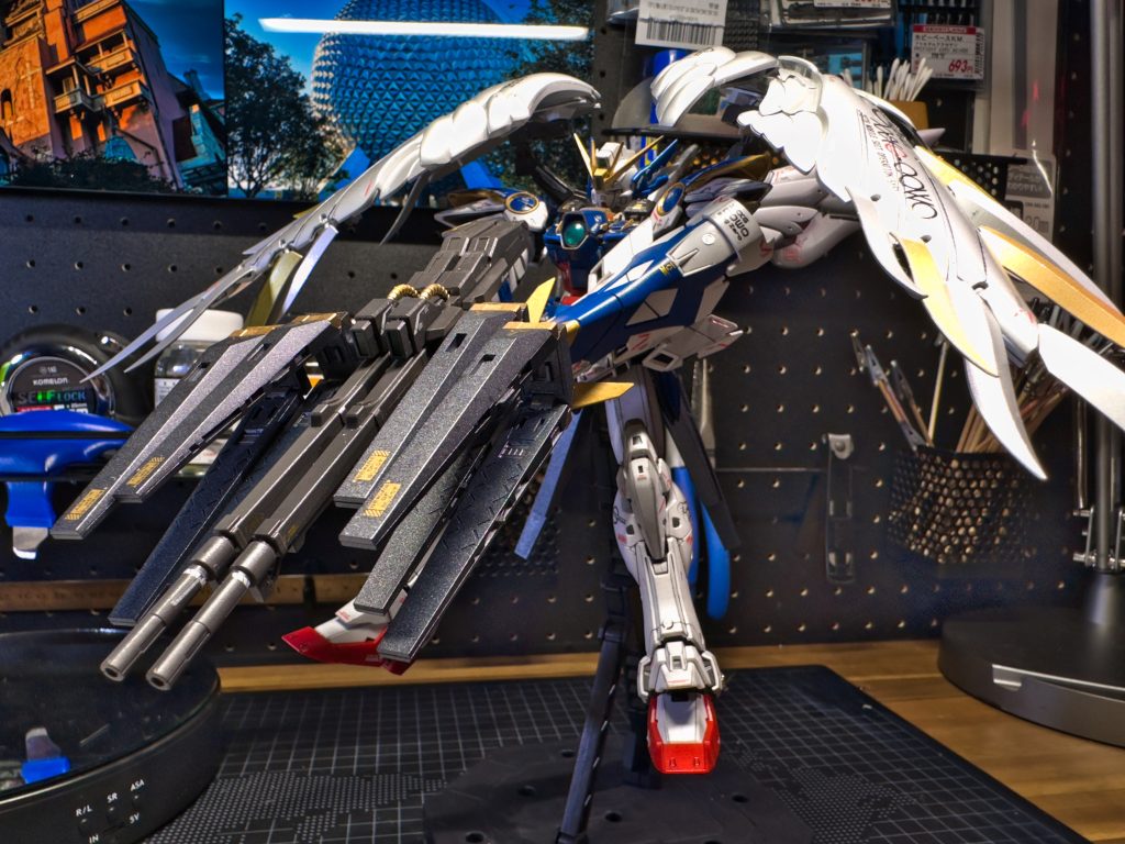 XXXG-OOWO_ウイングガンダムゼロEW_MG_Ver.ka_ドライツバーク風–2枚目/制作者：おすぎ