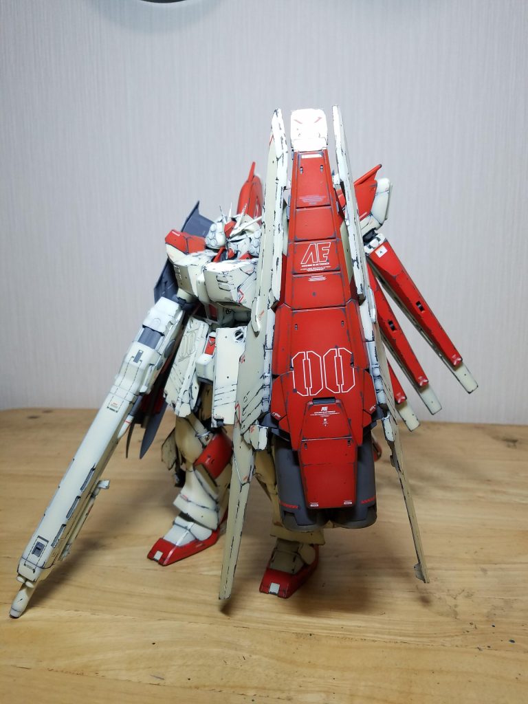 RX-93-ν2 test machine with heavy weapons systems–5枚目/制作者：ちょーすけ