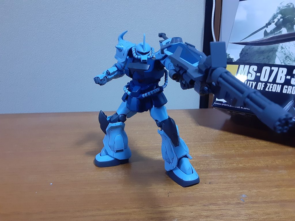 この機体も小学生の時レンタルで08見てすぐに好きになった機体。ガトリングシールドがカッコ良すぎだしノリスも良いキャラでした。少し前にまたレンタルで見返して大人になって見るとさらに魅力アップしてました‼️