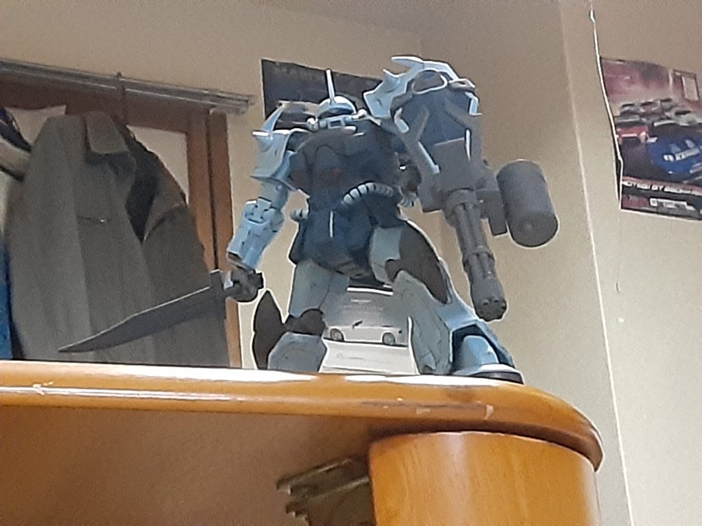 「こいつは、エースだ‼️」　頑張ってビル上登場シーン再現しましたw