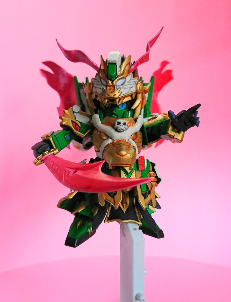 元々このコは、友達がガンダムベースで何故か３個買いしてして、その一つを分けてもらったとゆー。(笑)今見ても、ピンポイントの塗り替えで、割りとそれらしくなったなと。自画自賛。wそして、久々に投稿が出来てよかった。w毎度、作品・文共に荒々ですが。(苦笑)最後までご視聴いただいた方へ、ありがとうございましたー(*´ω｀*)