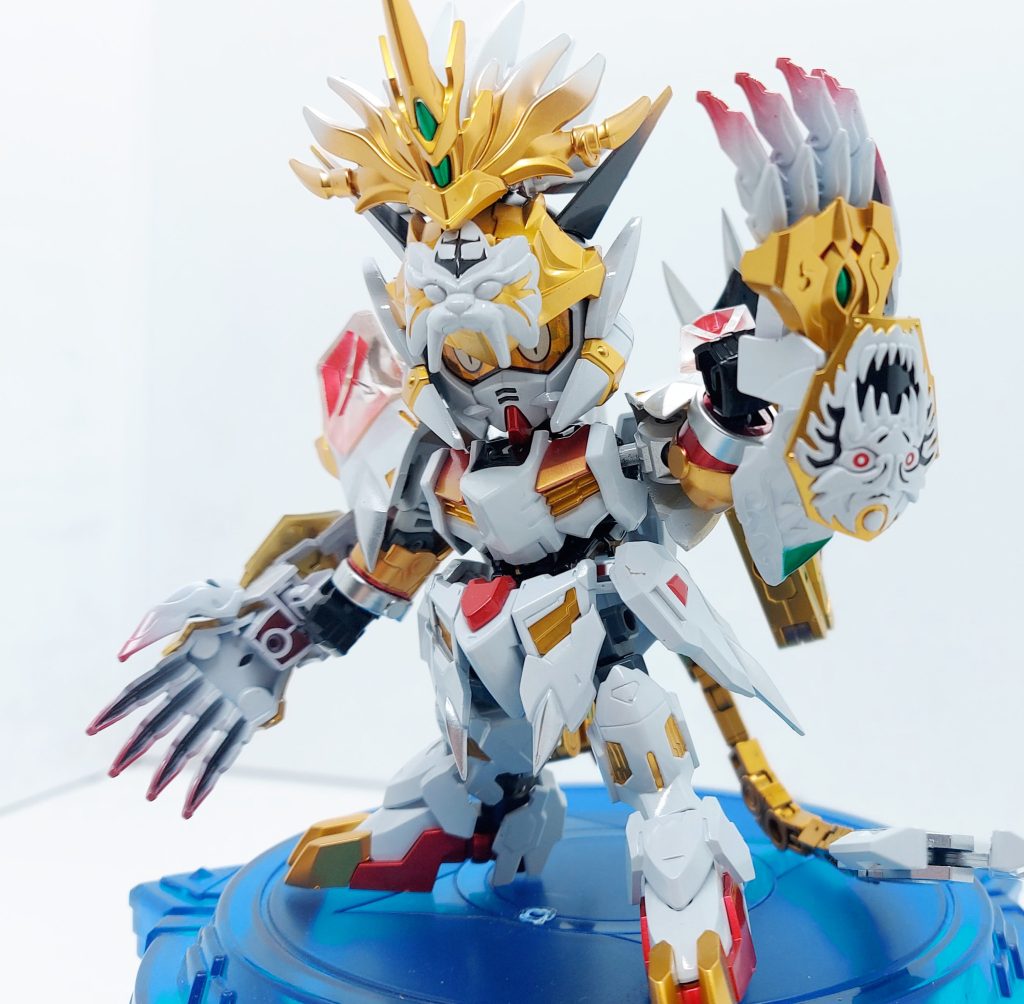 四聖降臨 白虎合身 ゼロガンダム–2枚目/制作者：昨日の 🎈W