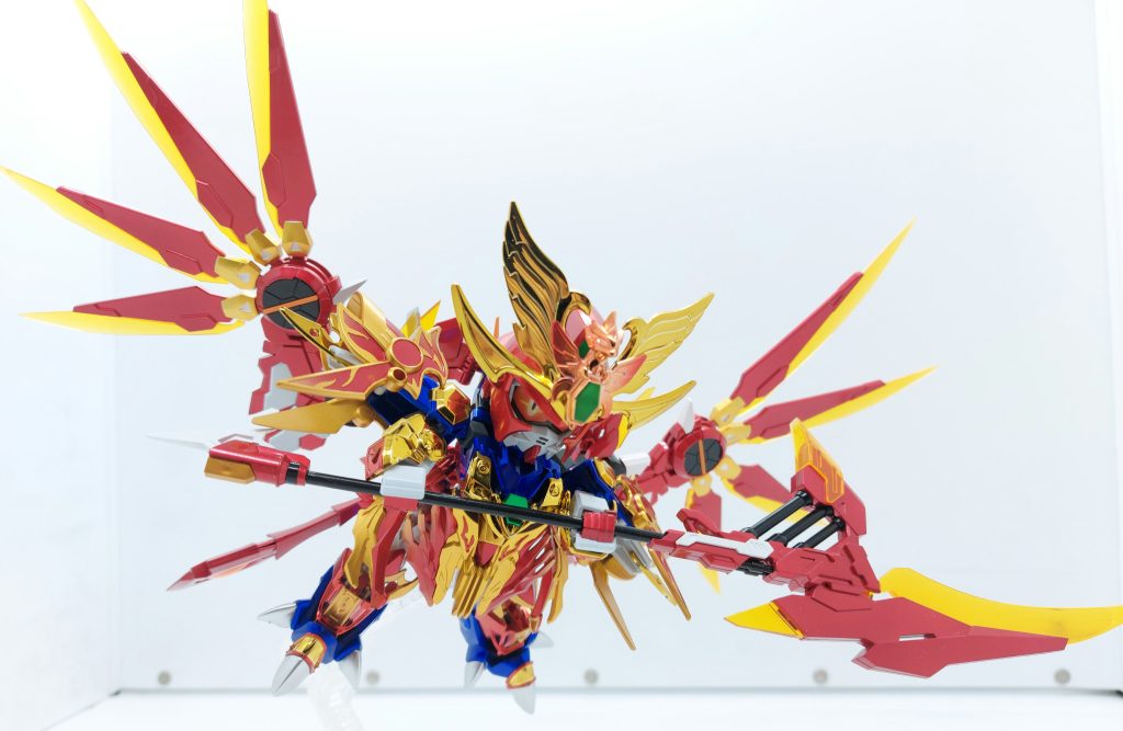 四聖降臨 朱雀合身 ゼロガンダム–2枚目/制作者：昨日の 🎈W