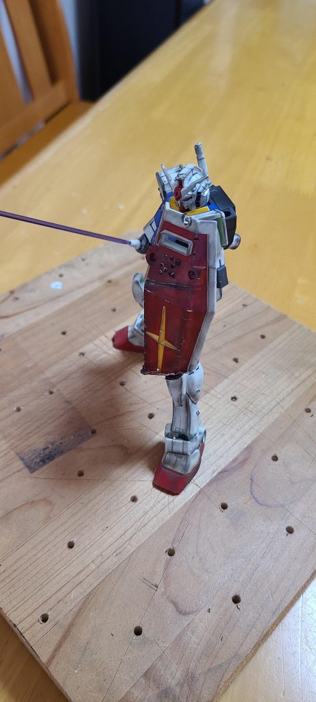 ビームサーベルがなかったので余ったランナーから自作