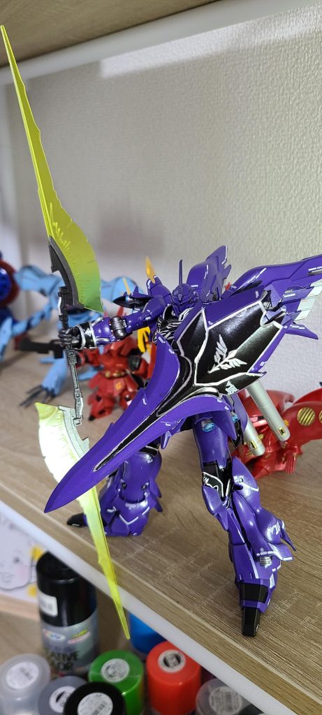 でかい武器は持ってるだけでカッコつきますね( *´艸｀)