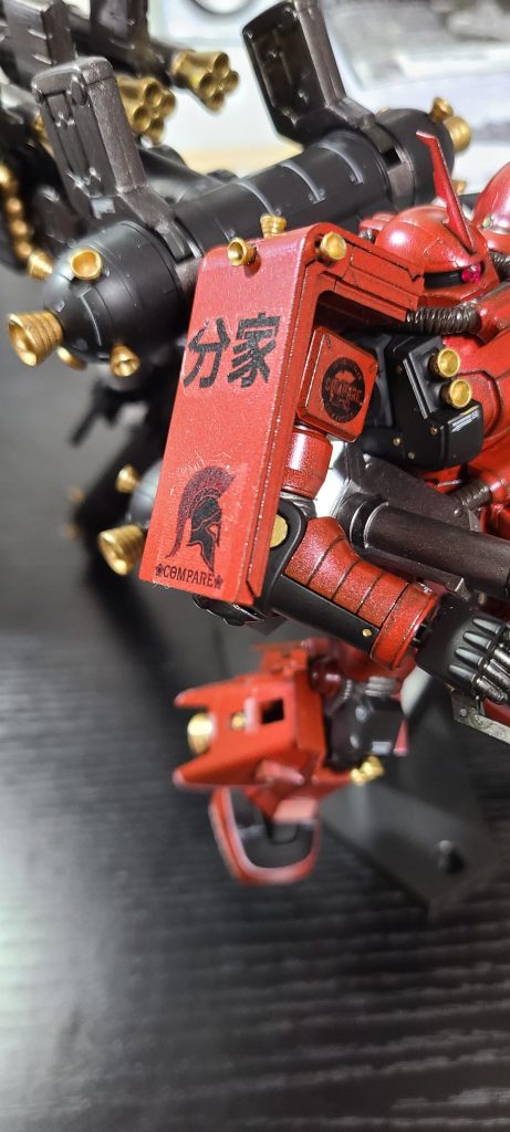 自作のデカール!私のアプリのチームのロゴなんですけど…良くないっすか?w