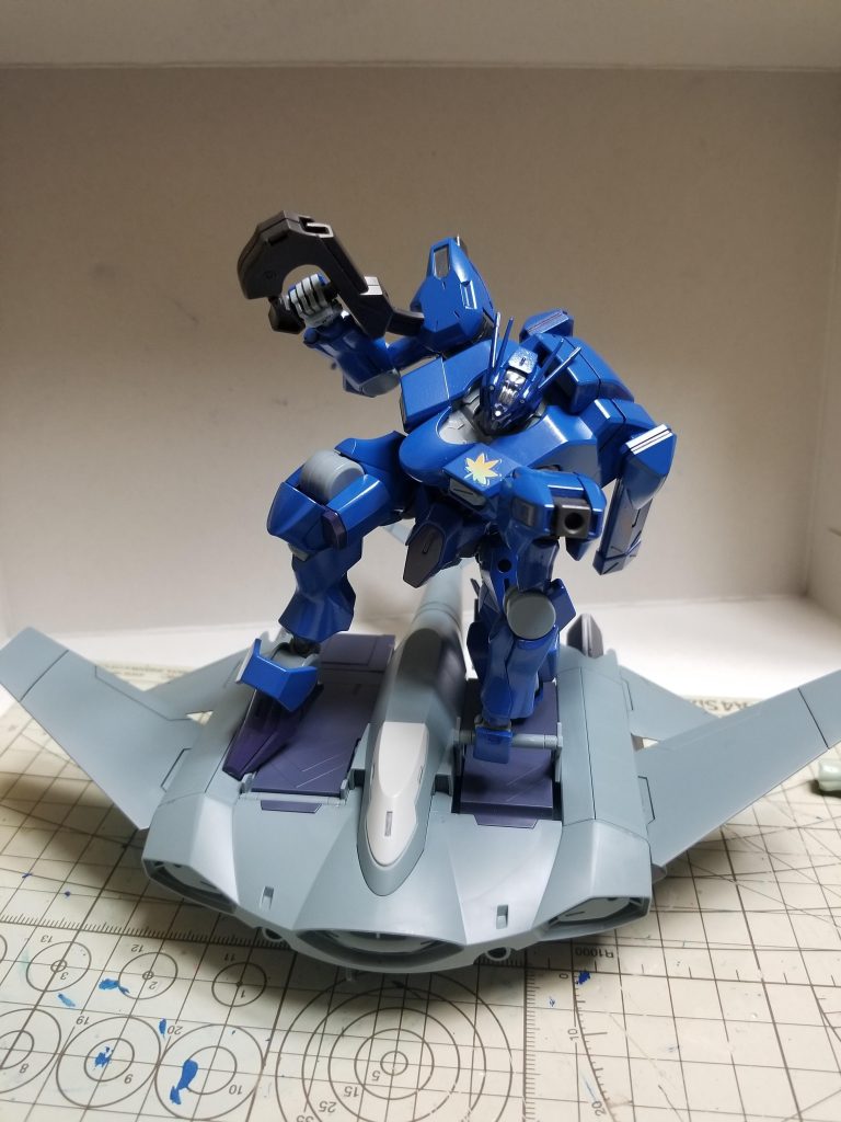 ティックバランにももちろん問題なく搭乗可能…パーソナルマークが正面に来るのも良い…