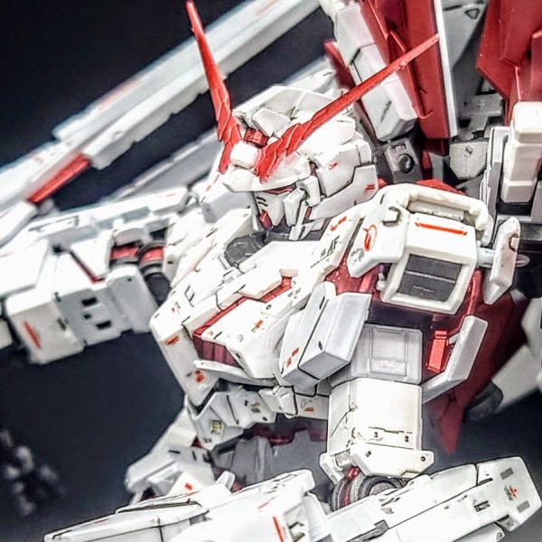 RG ユニコーン ペルフェクティビリティ｜veil77さんのガンプラ作品｜GUNSTA（ガンスタ）