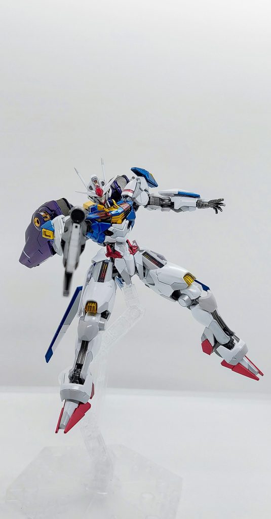 HG 1/144　ガンダムエアリアル　ミラソウル社製フライトユニット装備–5枚目/制作者：Dandelion