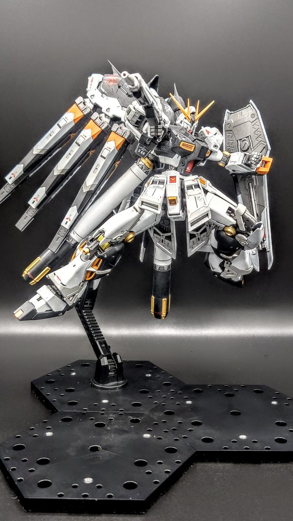 ポージングして😀サザビーも制作中ですので、完成したら並べてみたいですね！（ナイチンゲールは満足できる完成度目指せそうにないので😅😅）