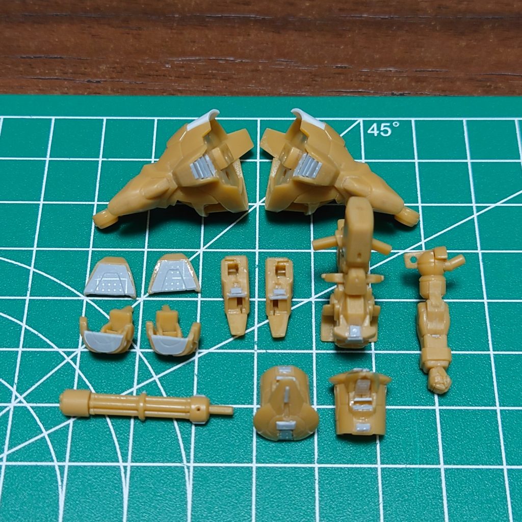 アーティファクトだとディテール追加箇所が分かりやすくていいですね◎前腕にディテールを追加したのですが、最終的に塗分けていないので分からなくなってますね、、、(;^_^A最後までご覧いただき、ありがとうございます☆もしよければ、他の作品も見ていただけたら、とても嬉しいです!