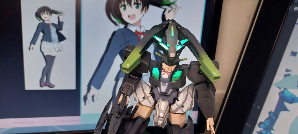 高咲侑 ガンダムルブリスウル–2枚目/制作者：MF