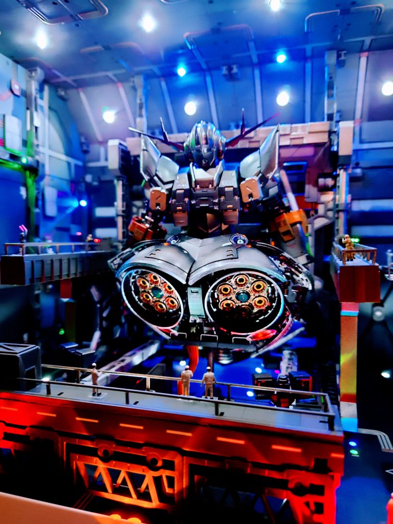 やはり、スカート内部が見せたいので、持ち上げてメンテナンスというせっていです。