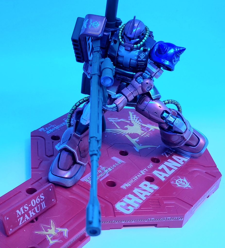 対艦ライフルを構えた宇宙戦のイメージで🌃✨