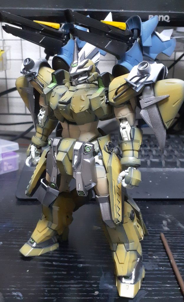 塗ってみて「なんか違うな…？」と思い、再塗装をしました。