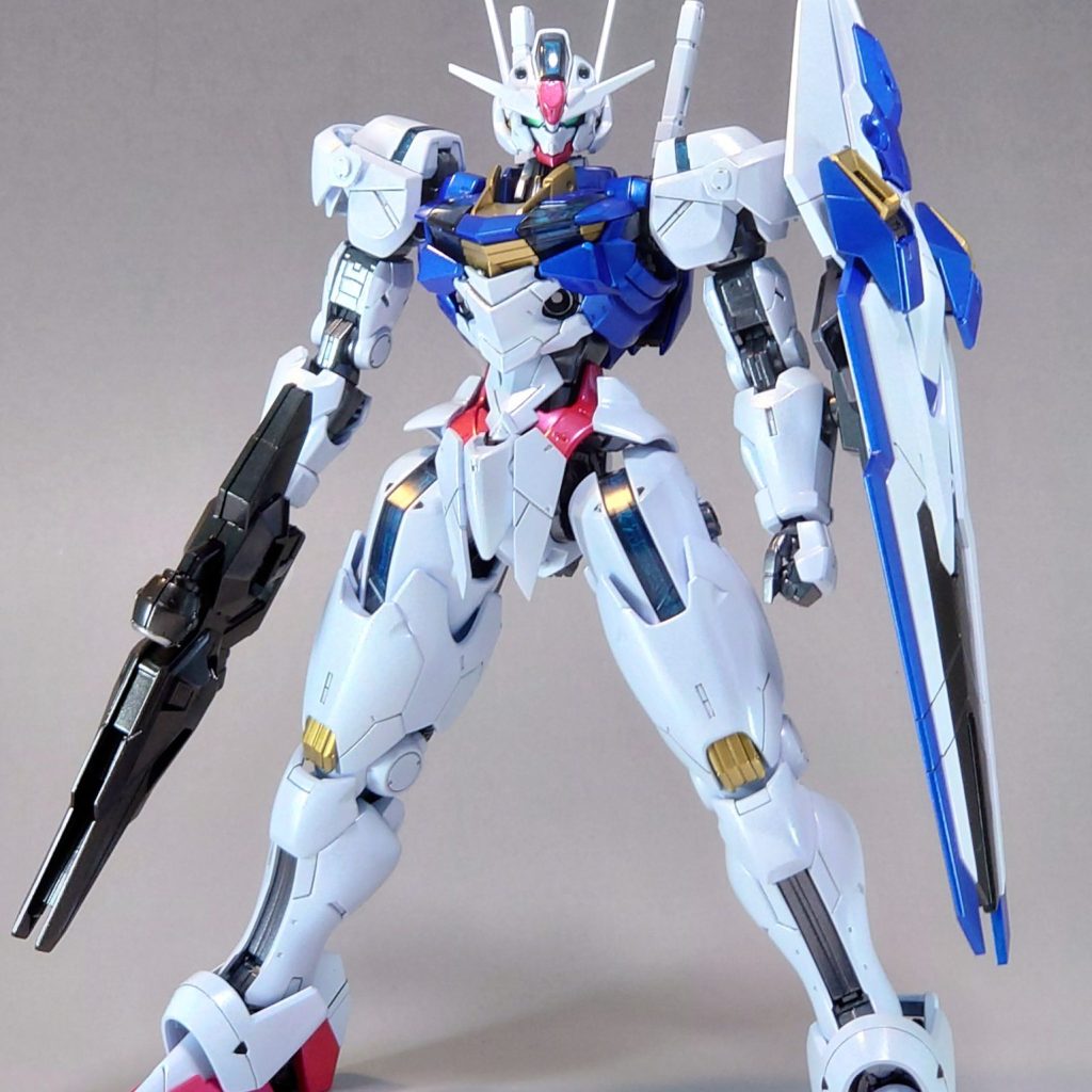 1/100 エアリアル フルメカニクス 完成品 全塗装 ガンプラ プラモデル