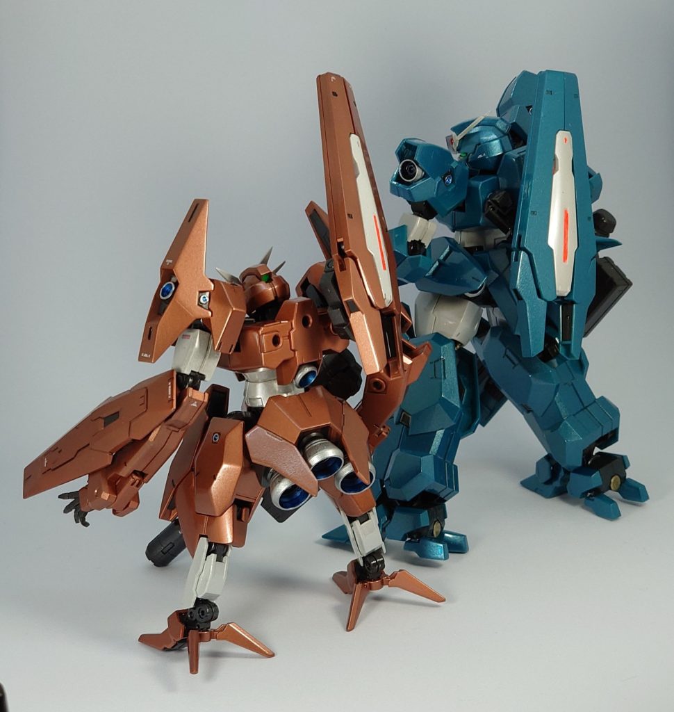 バックショット。興味深い凸凹コンビでした。