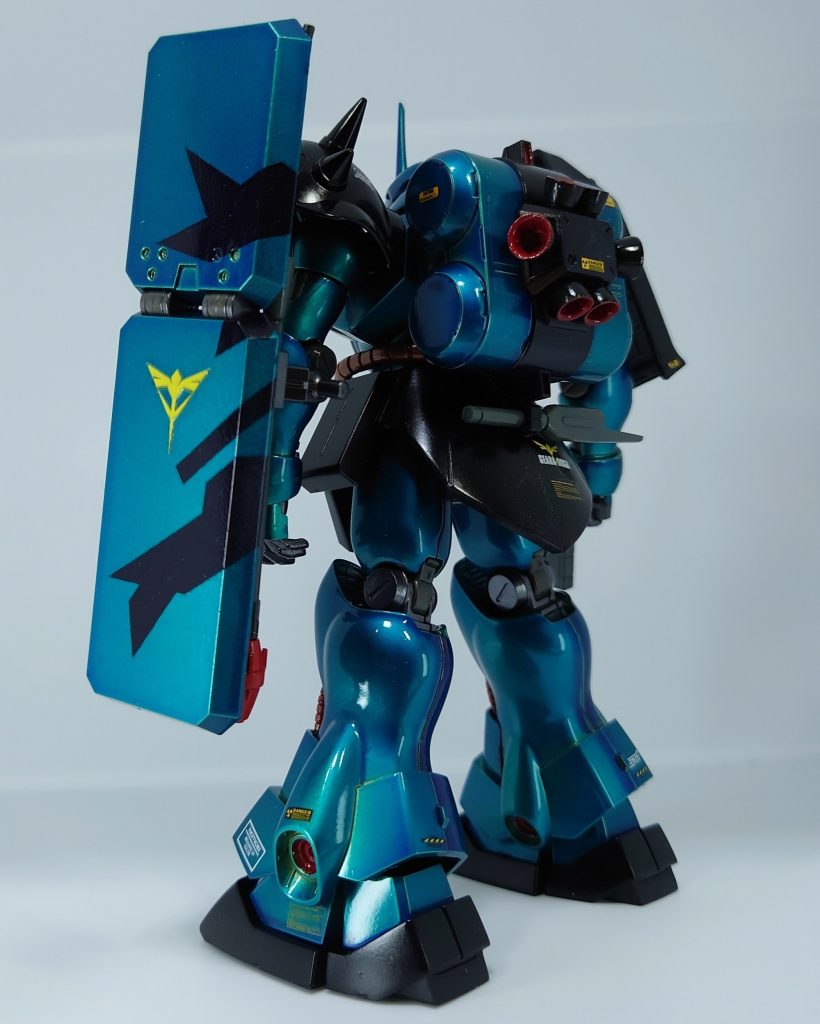 シールドに、スプリッター迷彩個人的趣味です。きっと、宇宙空間では効果ありません(笑)