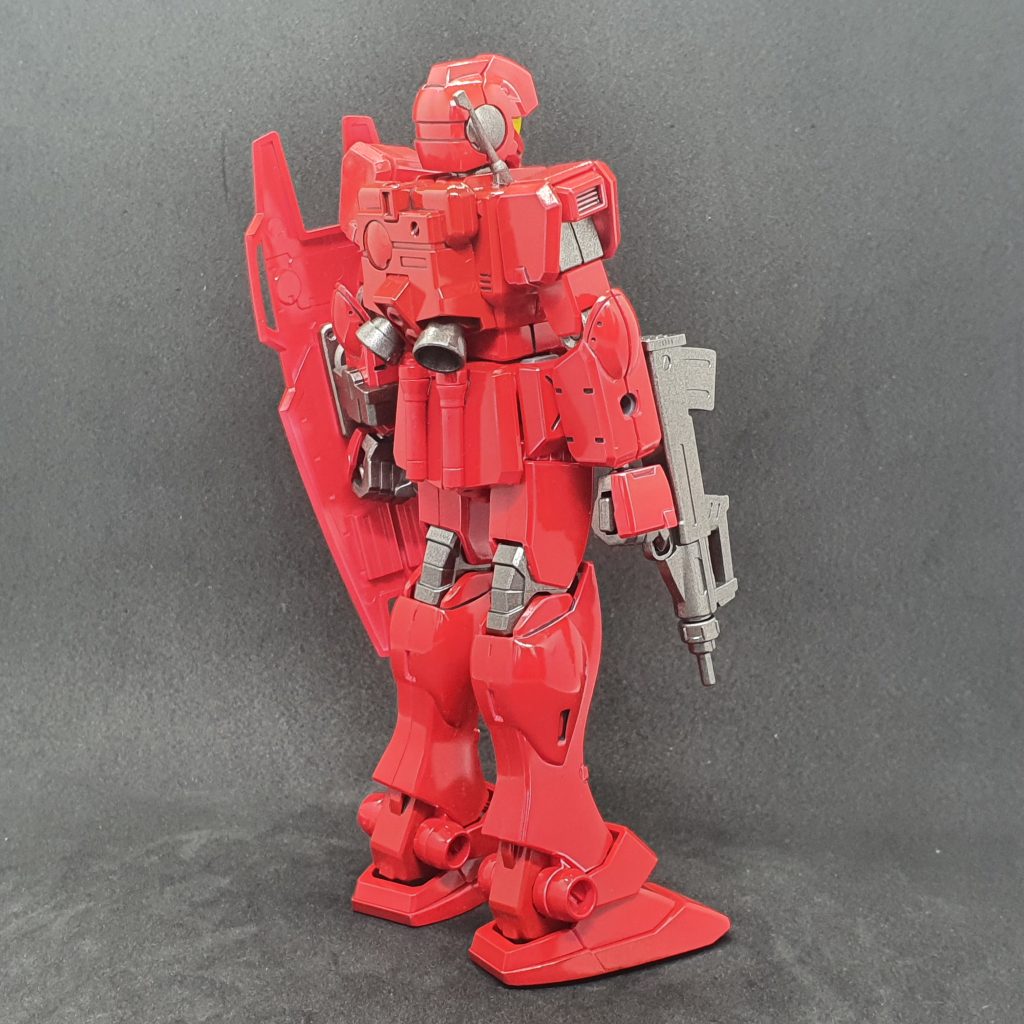 HGUC 1/144 #46 RGM-79G GM Command Red Dynamite–3枚目/制作者：RedHaro86